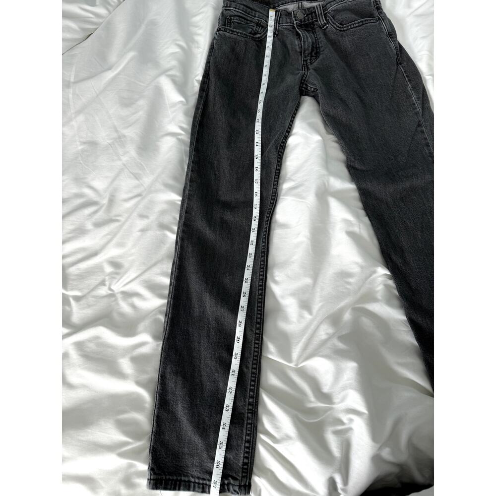 Levi's 511 Jeans Men's 28 x 32 Black Straight Leg - Picture 11 of 12